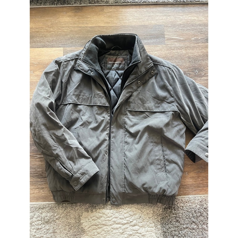 Weatherproof .. Men's Microfiber Poly Filled Bomber Jacket